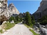 Rifugio Gardeccia - Rifugio Passo Principe / Grasleitenpasshütte